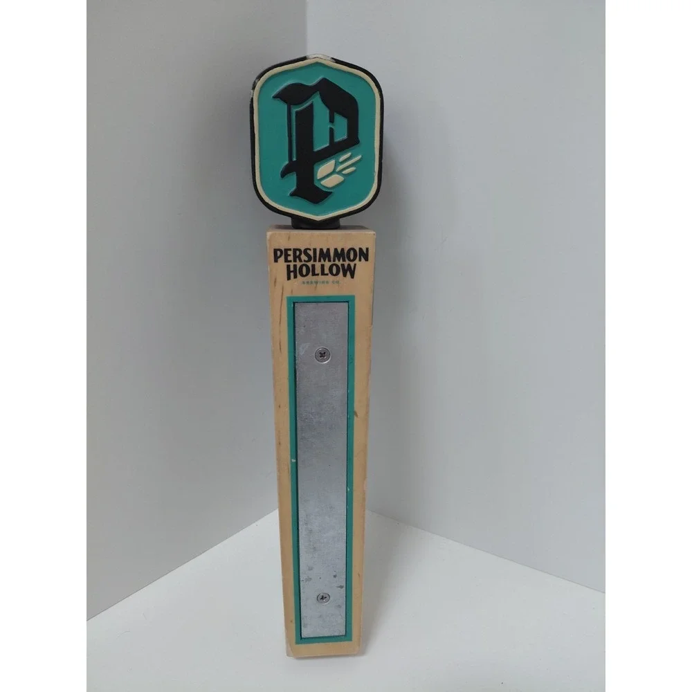 DRAFT BEER TAP HANDLE BY‎ PERSIMMON HOLLOW BREWING CO. Man Cave